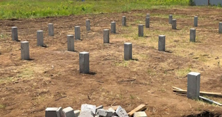 Фундамент на забивных жб сваях под ключ в белебее - фундамент из забивных железобетонных свай цена от 3131 руб/м2
